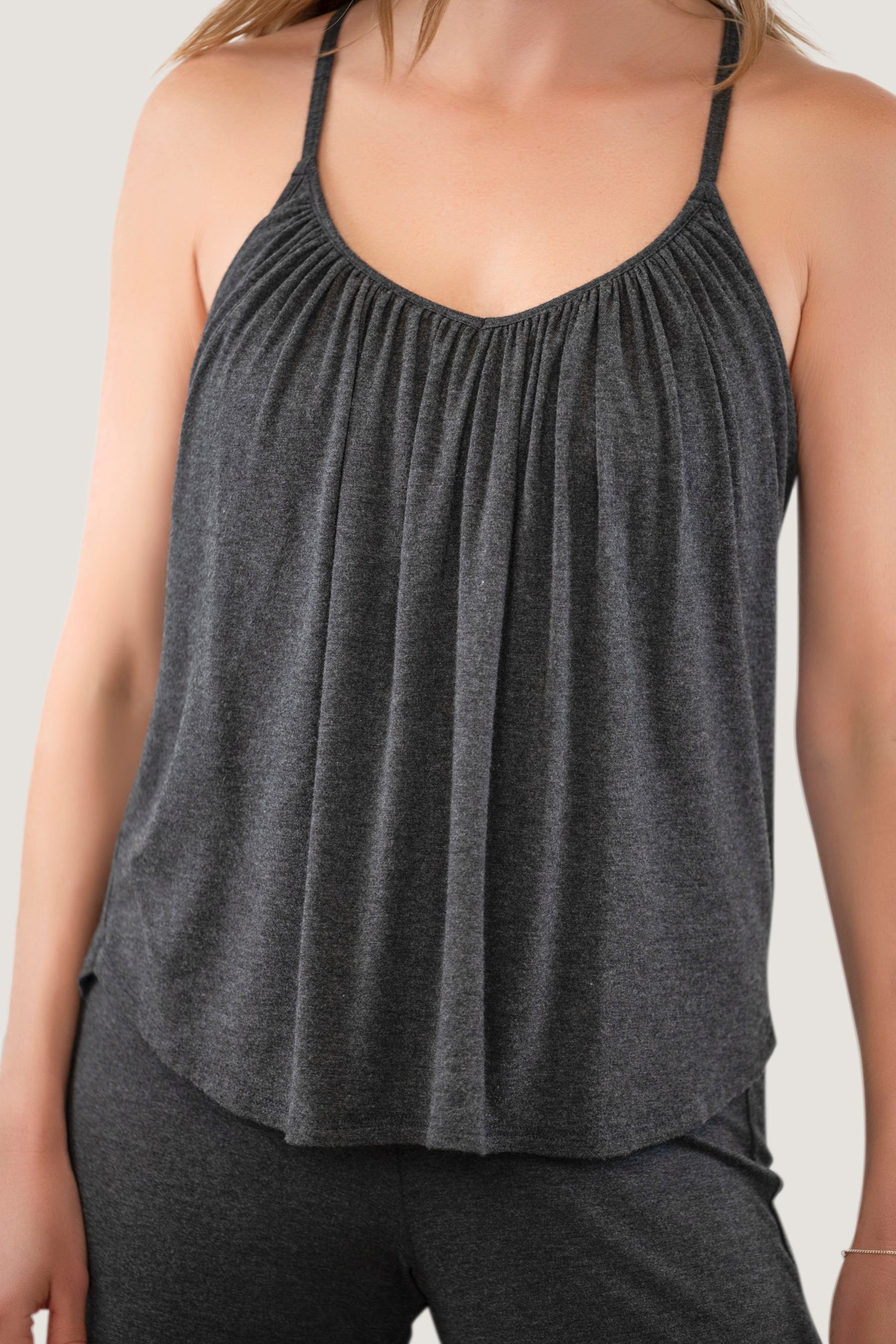 Charcoal Shorts Set